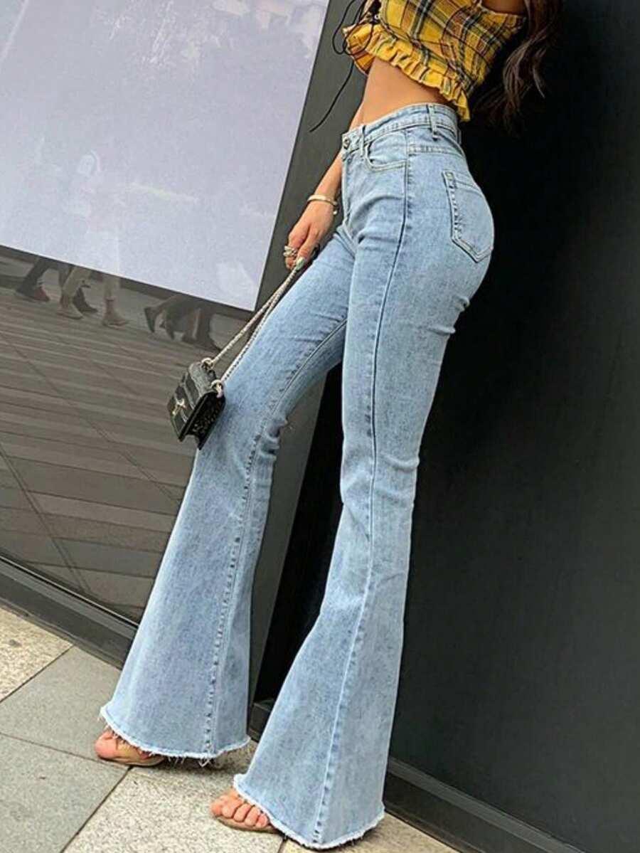 niebieskie spodnie jenas