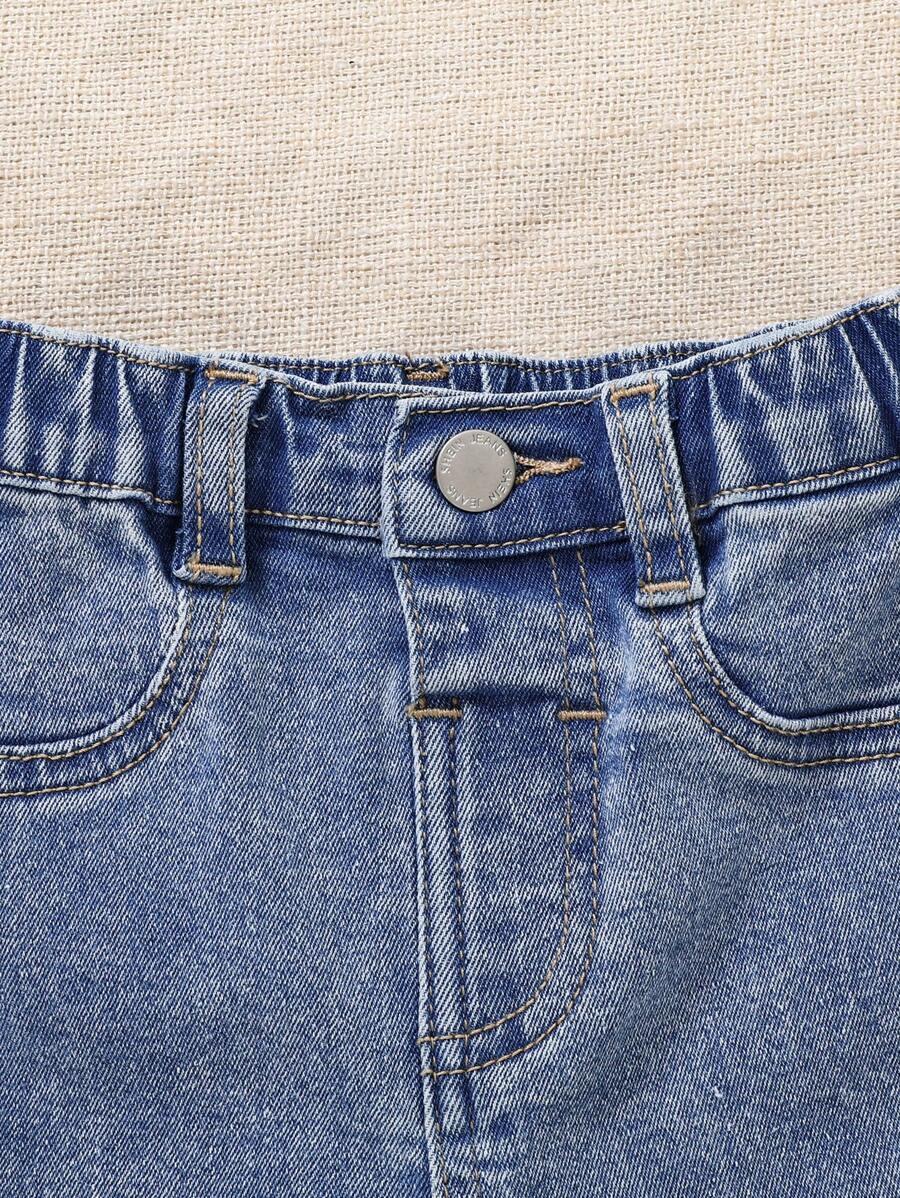 PROSTE SPODNIE JEANS
