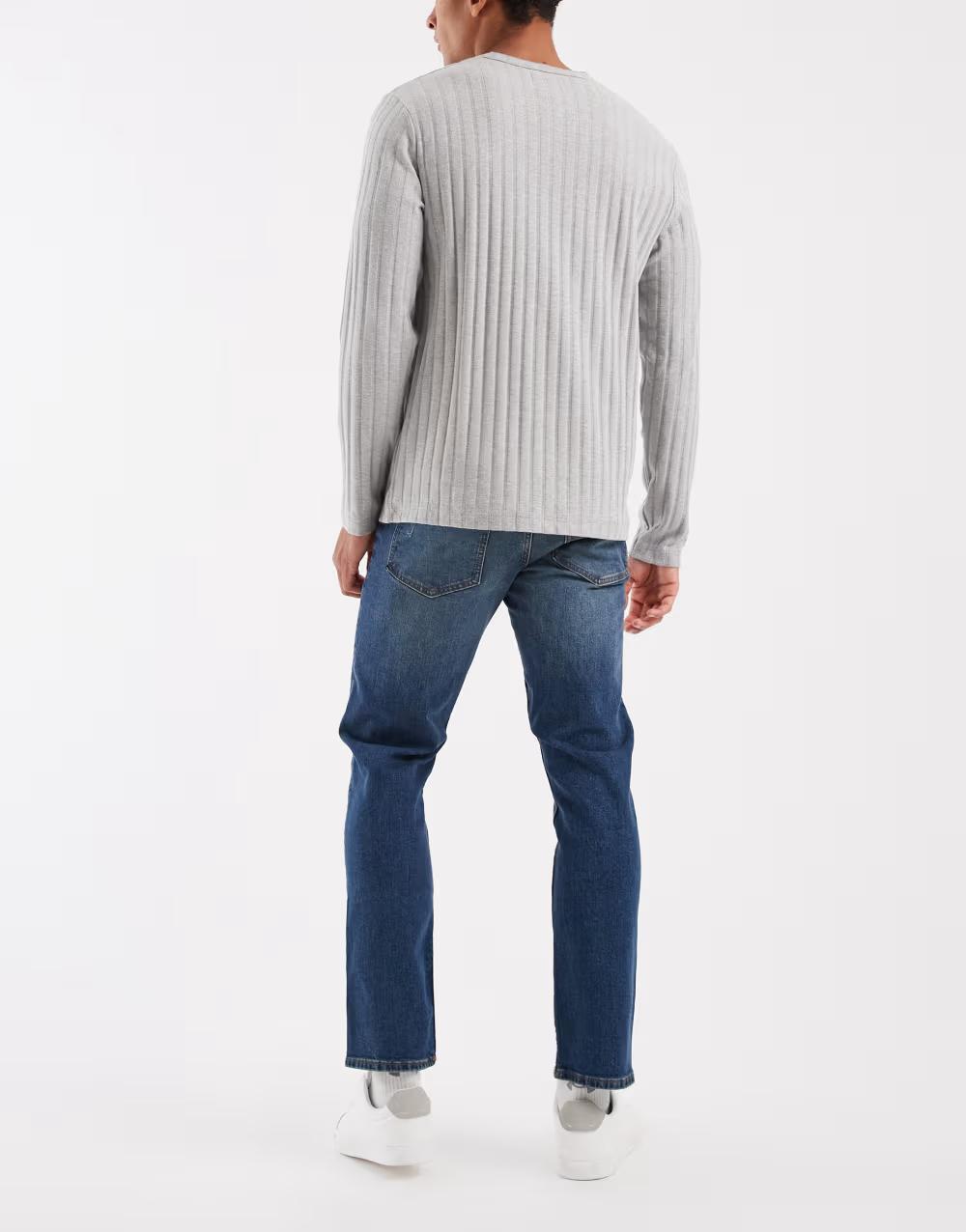 NIEBIESKIE SPODNIE JEANS