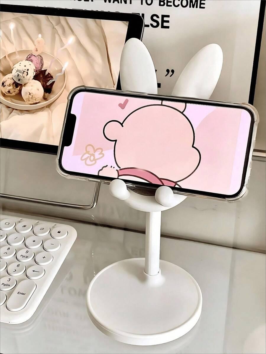 BIAŁY UCHWYT NA TELEFON