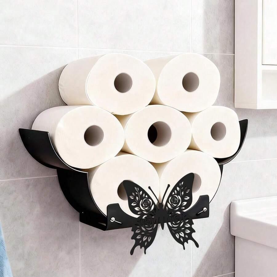 stojak na papier toaletowy motyl