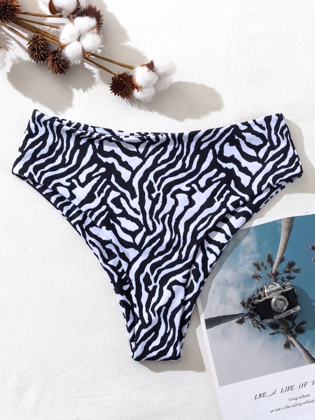 DÓŁ OD BIKINI ANIMAL PRINT