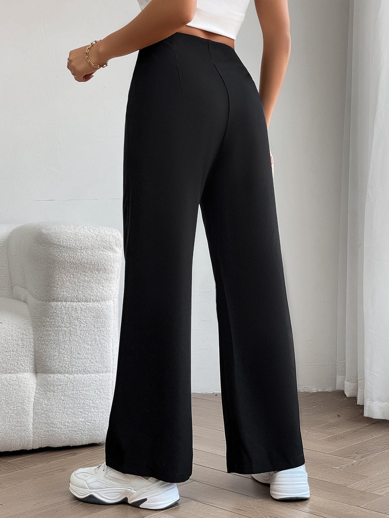 CZARNE SPODNIE CASUAL