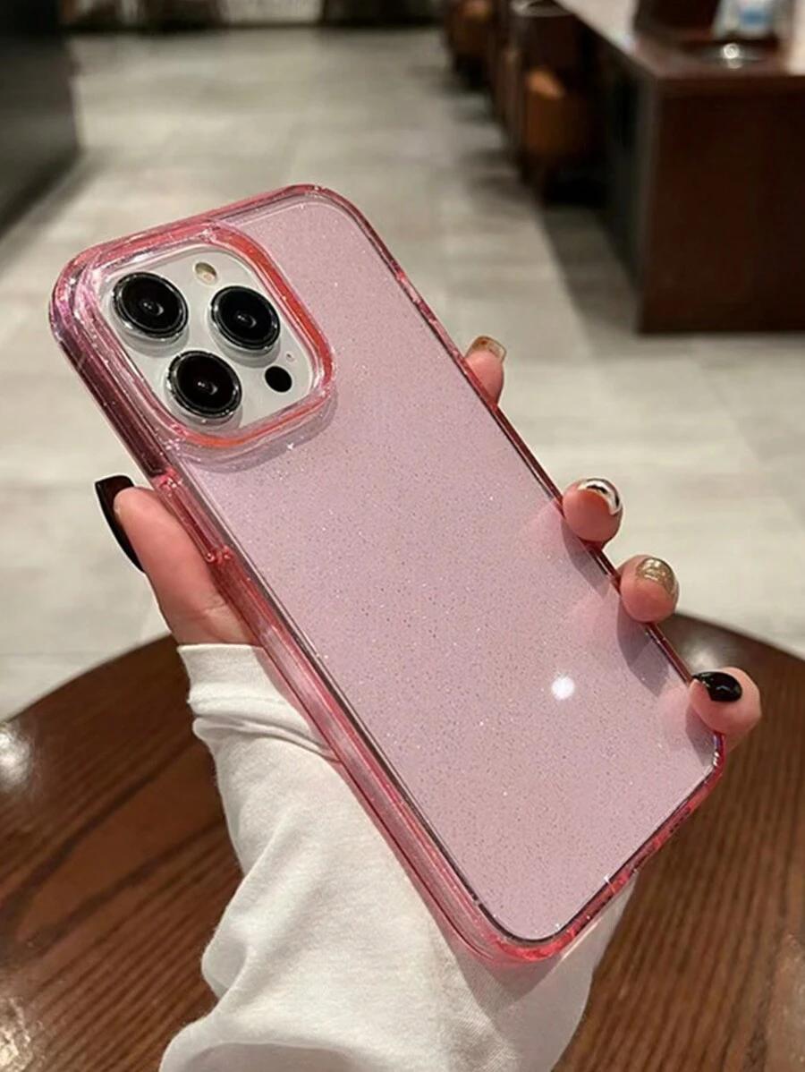 RÓŻOWE ETUI NA TELEFON IPHONE 16