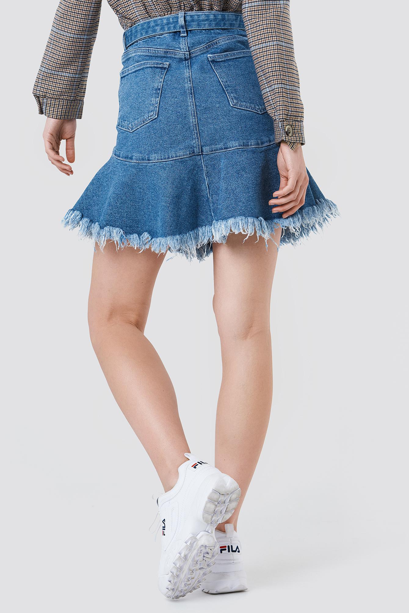 MINI SPÓDNICA JEANS