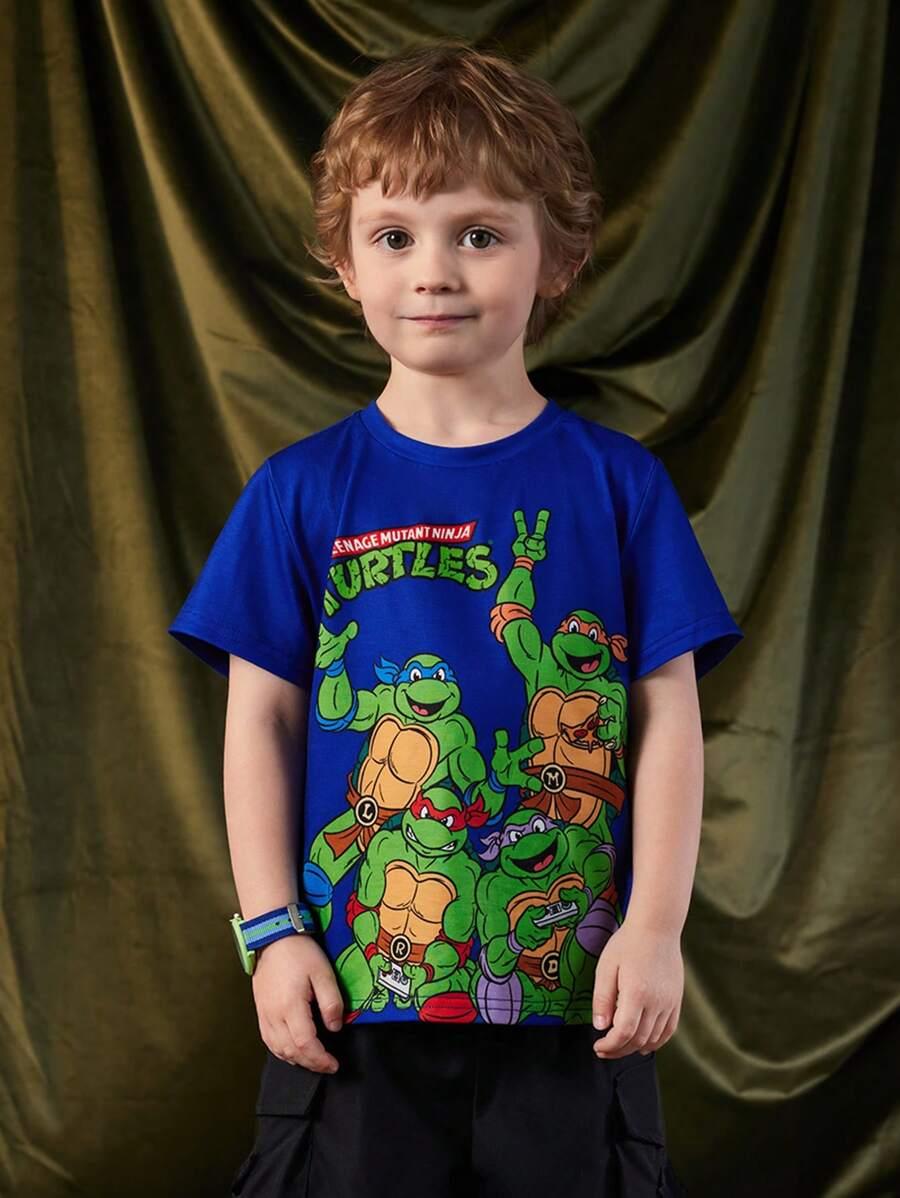 T-SHIRT CHŁOPIĘCY Z NADRUKIEM 