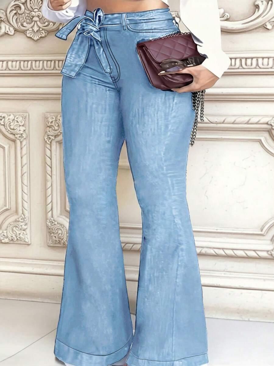  jeansowe spodnie casual
