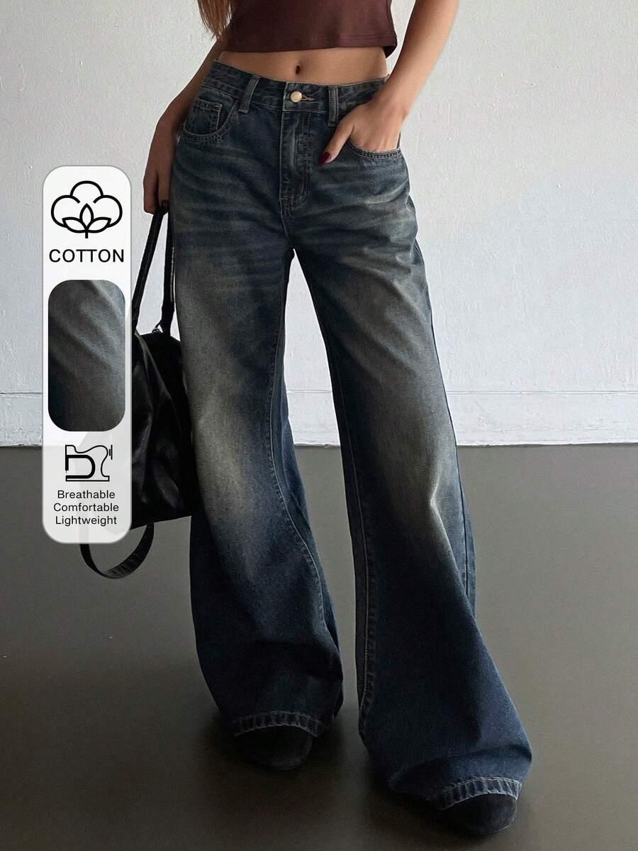 spodnie dzwony jeans