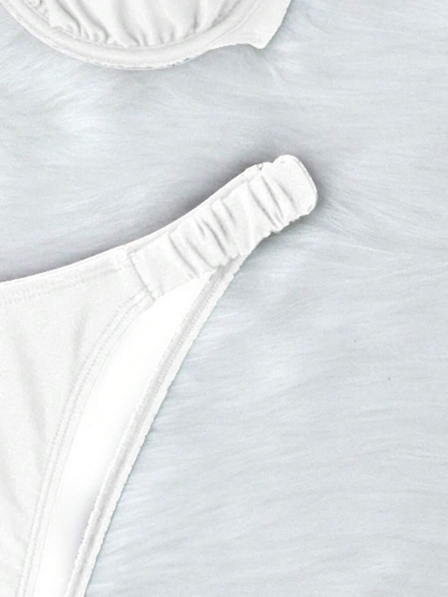 góra od bikini marszczenia