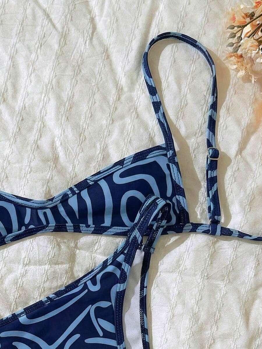 DWUCZĘŚCIOWY STRÓJ KĄPIELOWY PRINT
