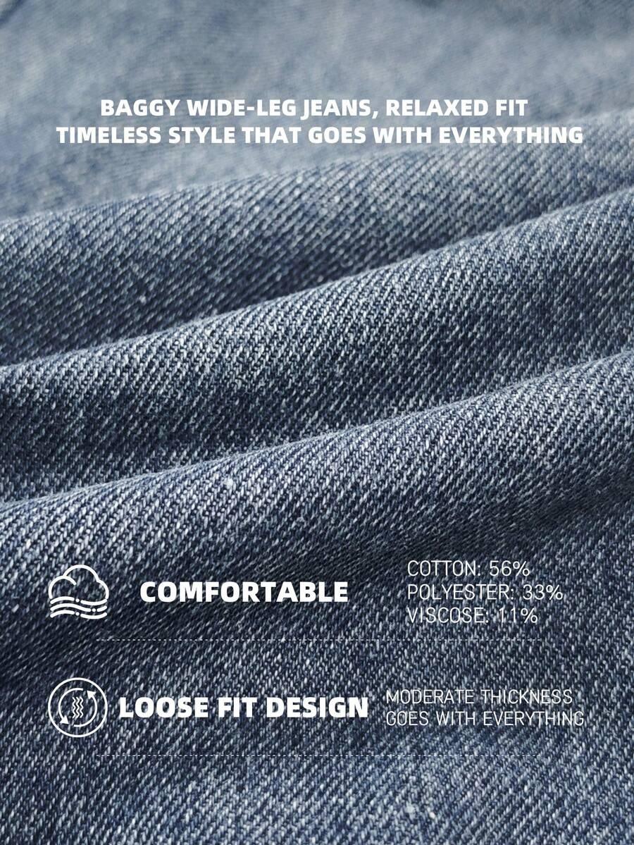 SPODNIE JEANS BAGGY