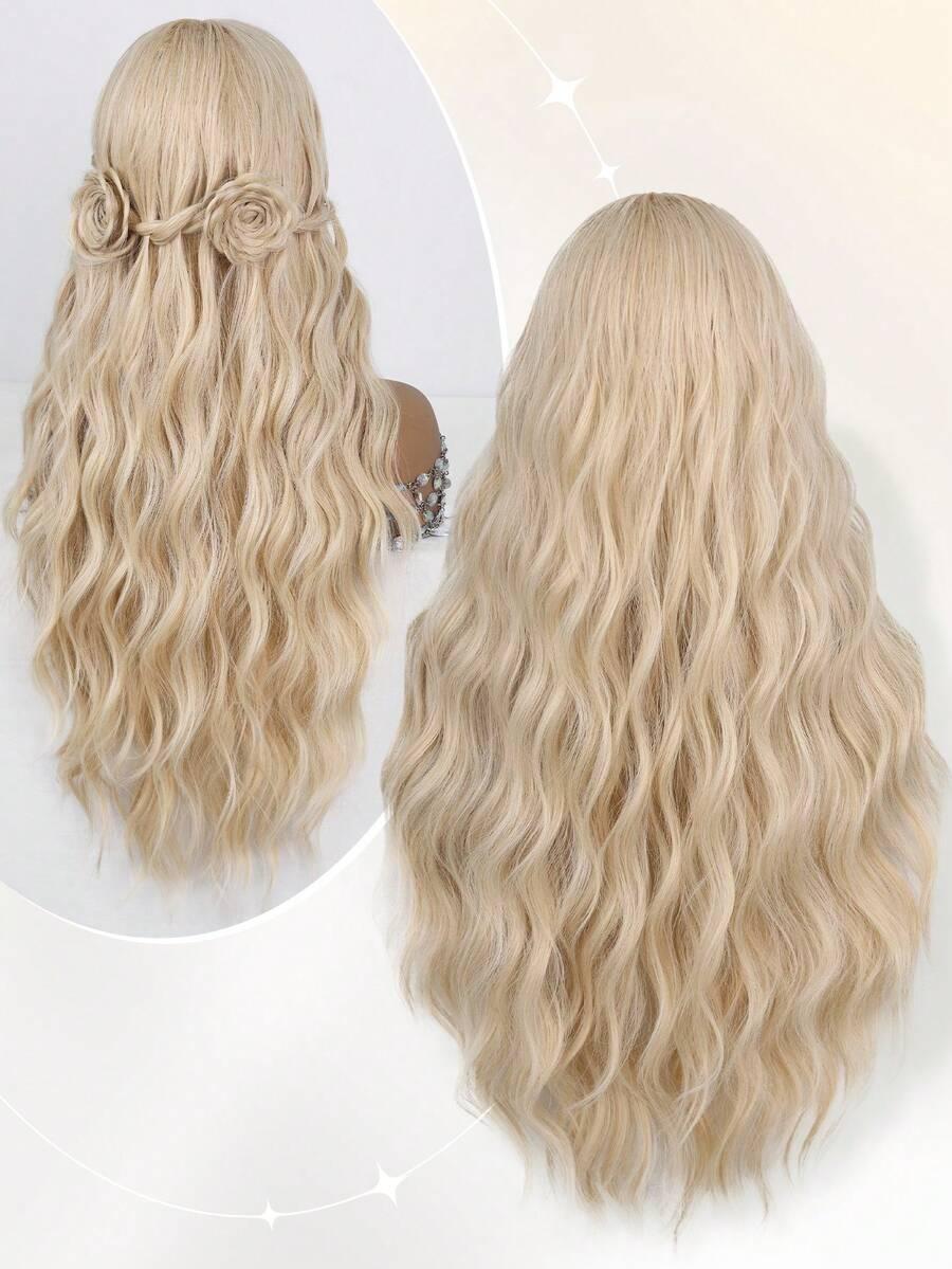 blond włosy peruka