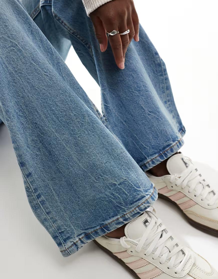 NIEBIESKIE SPODNIE JEANS