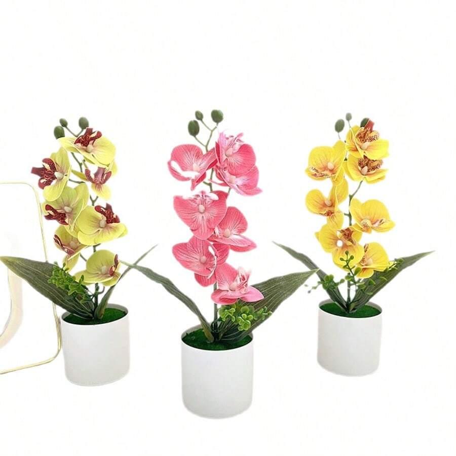 sztuczna różowa ORCHIDEA