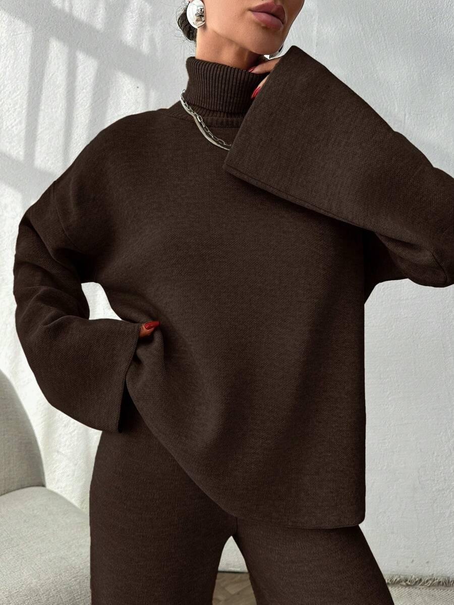 sweter spodnie komplet