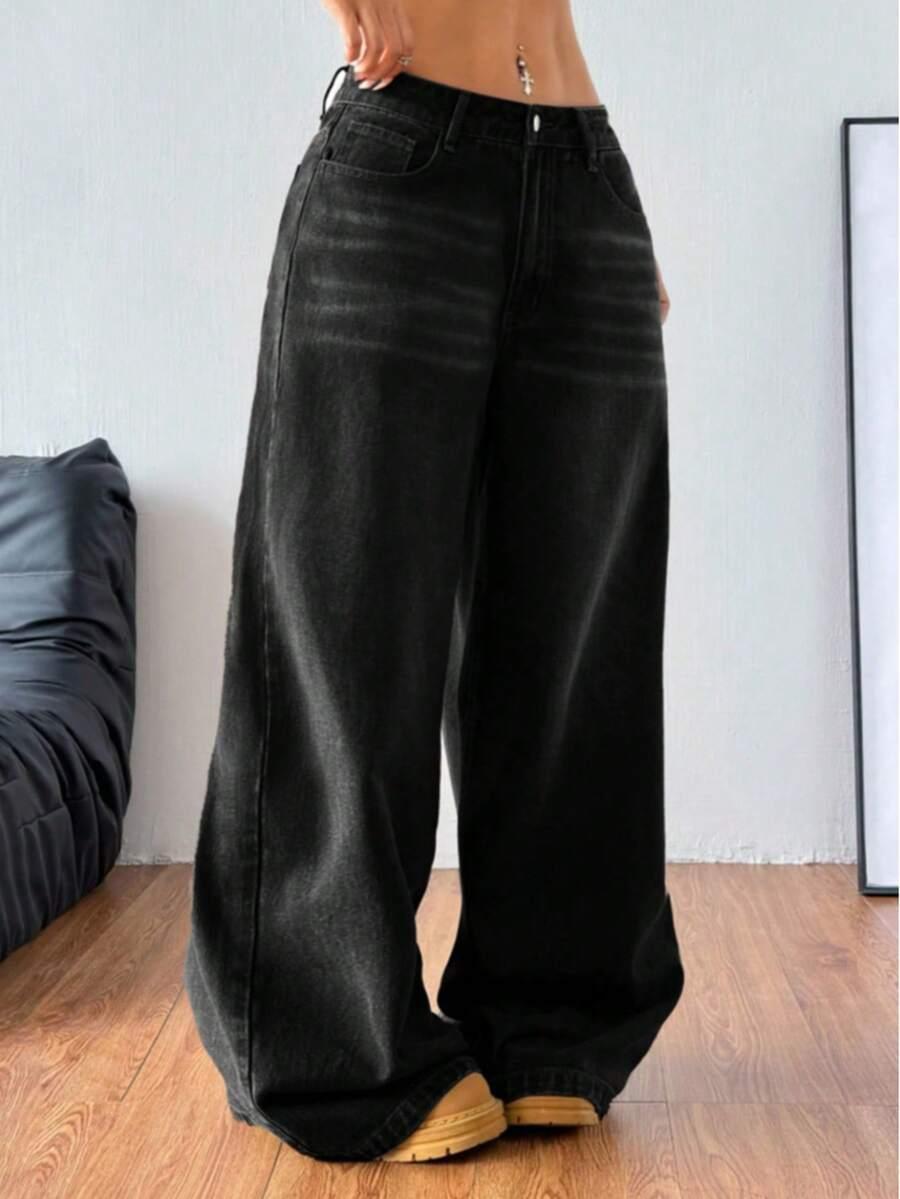 jeansy wide leg
