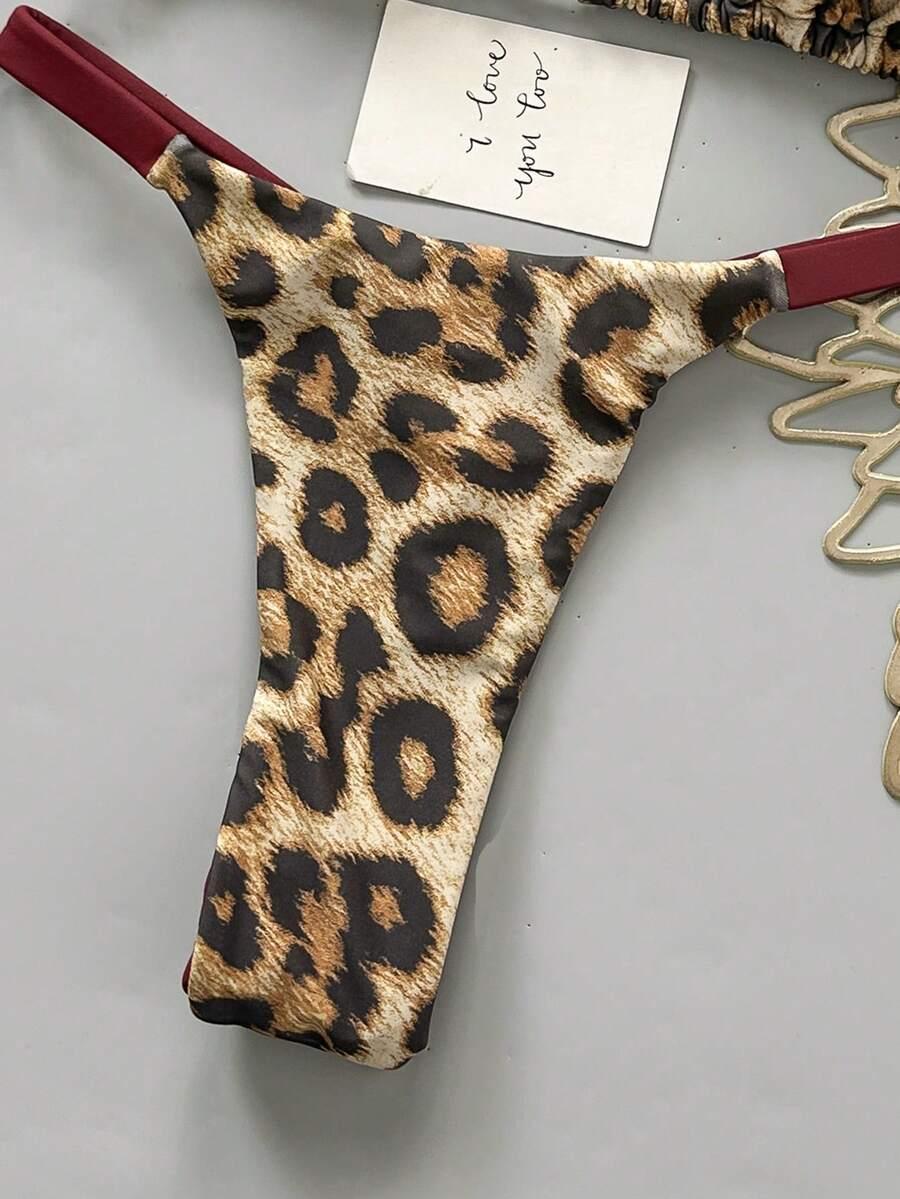 KOMPLET BIKINI ANIMAL PRINT 