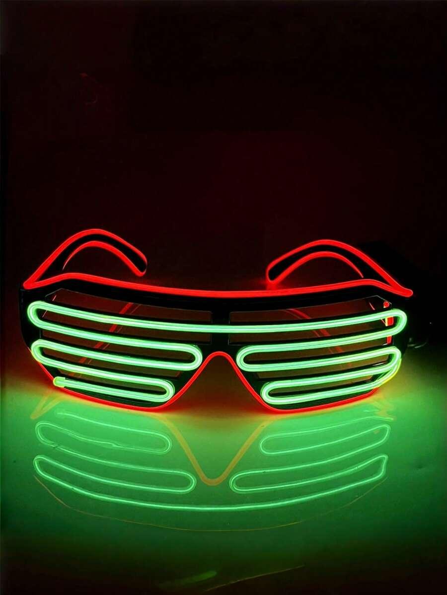 fluorescencyjne okulary led