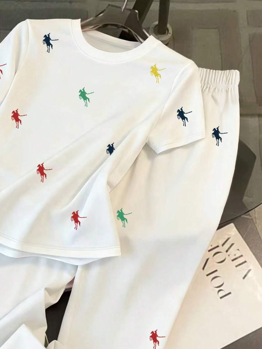 t-shirt spodnie komplet