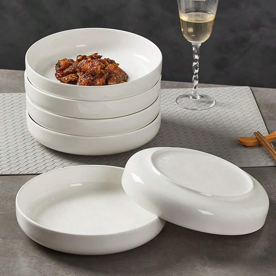 TALERZ OBIADOWY CERAMICZNY 4-pack