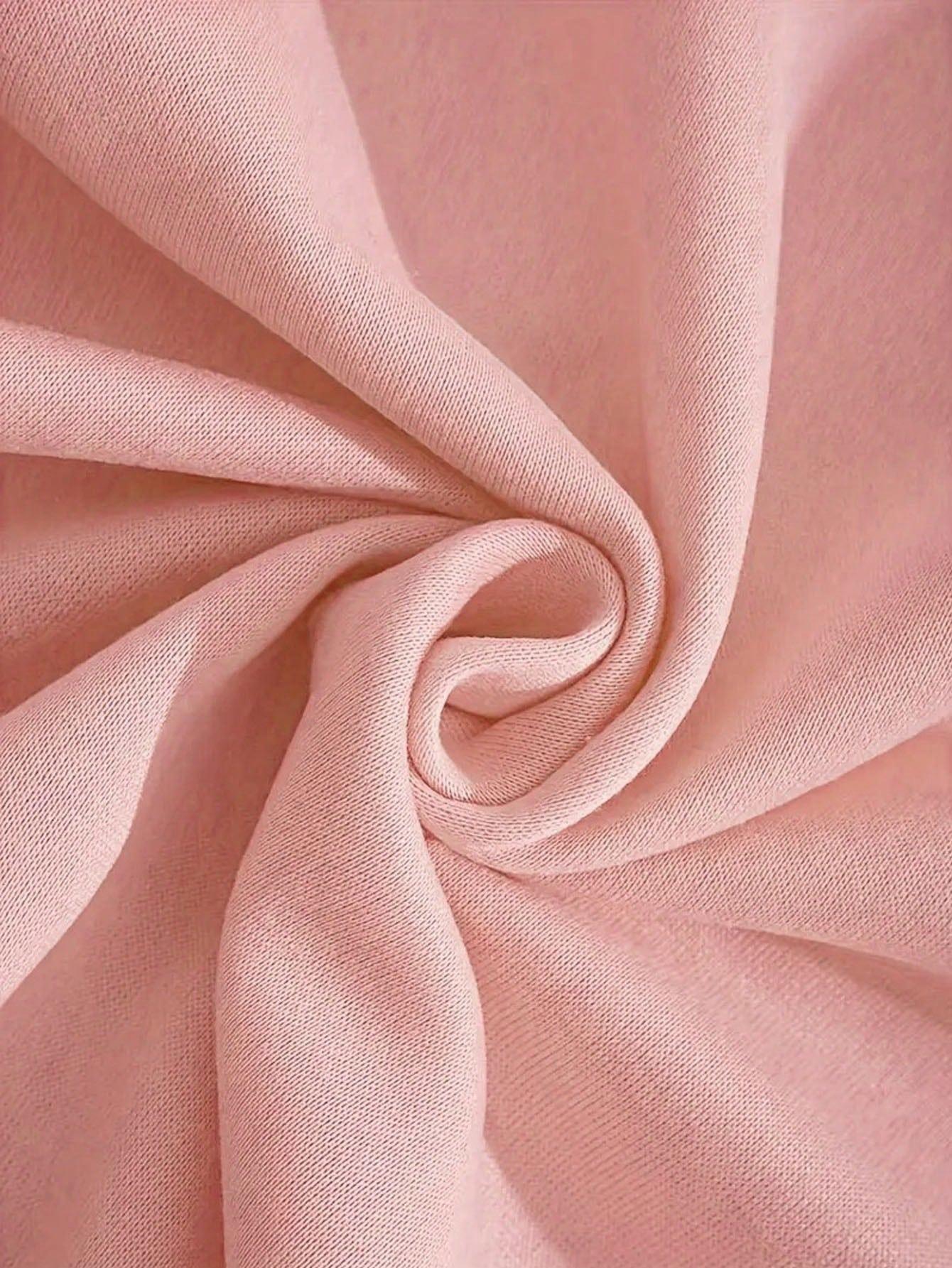 RÓŻOWA BLUZA PRINT 