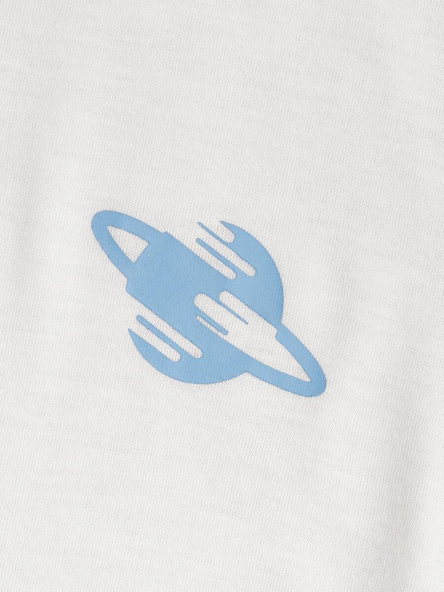 komplet piżama spodenki t-shirt