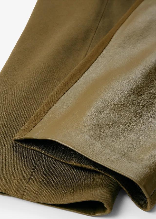 LEGGINSY ZE SKÓRY JAGNIĘCEJ NAPPA