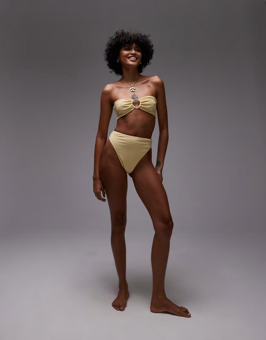 ŻÓŁTA GÓRA OD BIKINI TOP ORING 