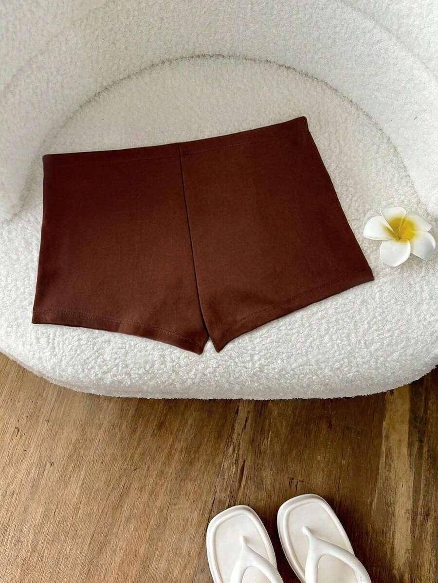 brązowy dół od bikini