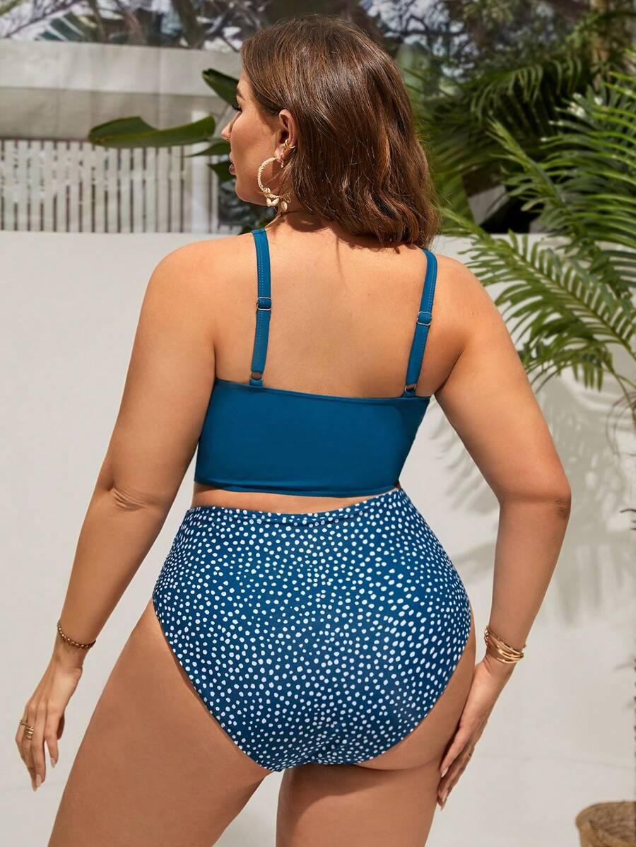 dół od bikini groszki
