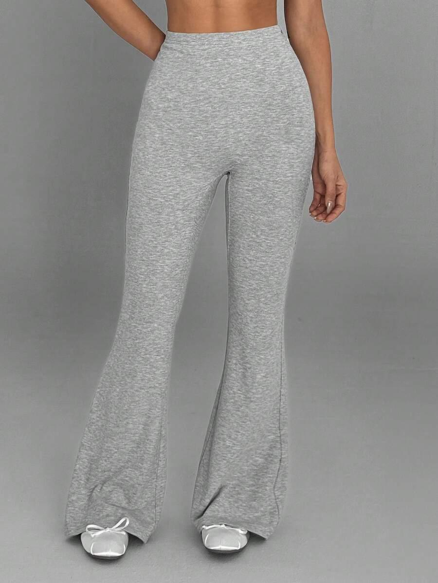 LEGGINSY W PRĄŻKI DZWONY