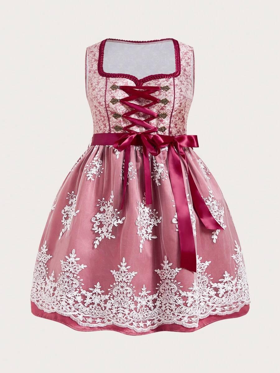 RÓŻOWA MINI SUKIENKA 