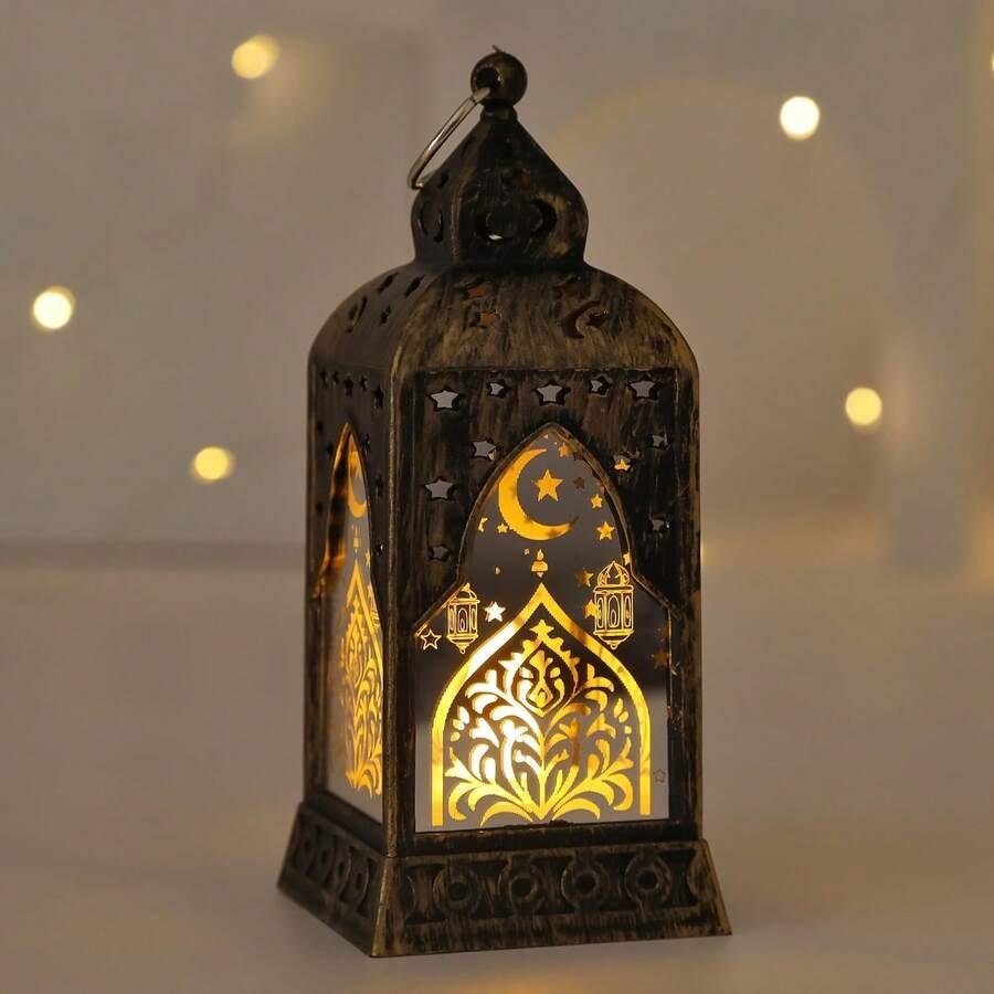 czarna lampka lampion