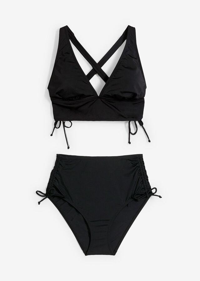 czarna góra od bikini
