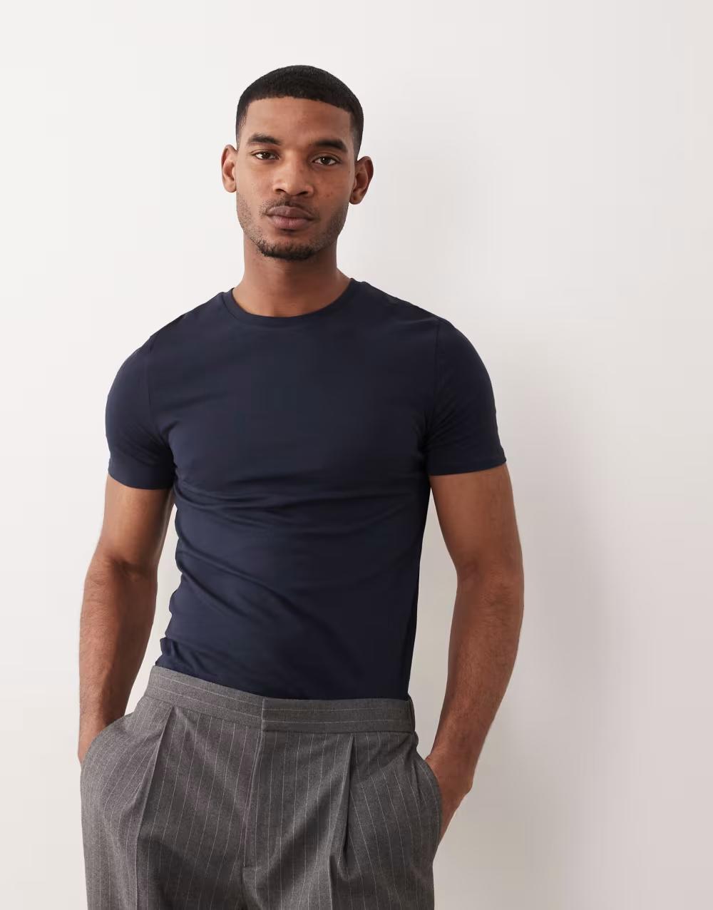 grantowy t-shirt basic