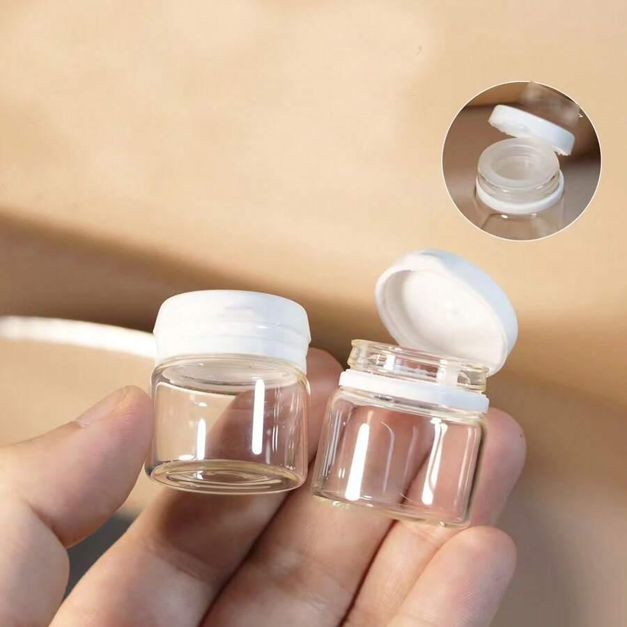 szklany pojemnik na krem 3-pack