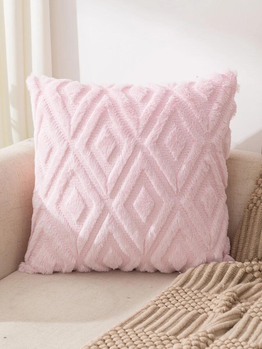 różowa poszewka na poduszkę