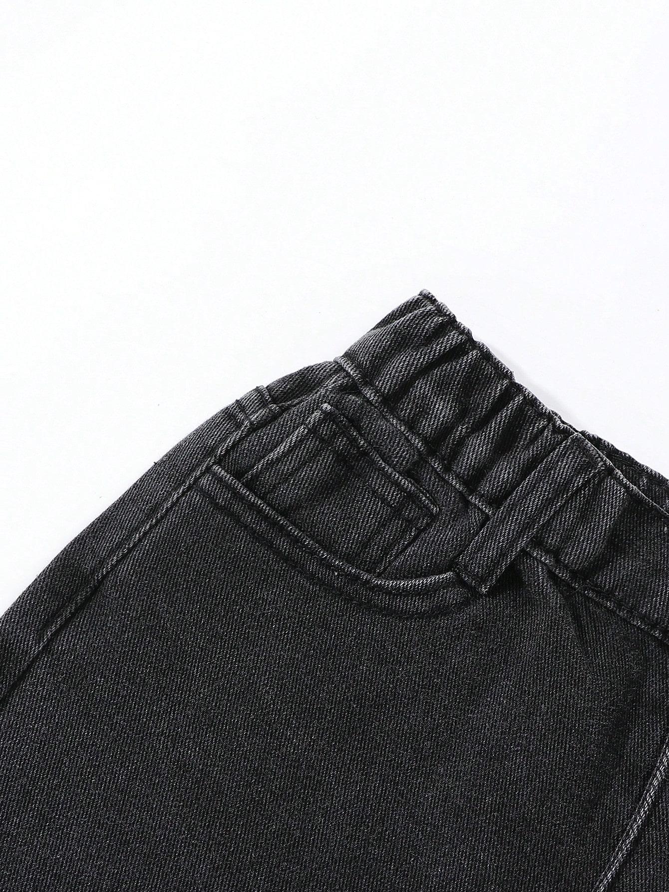 czarne spodnie jeans