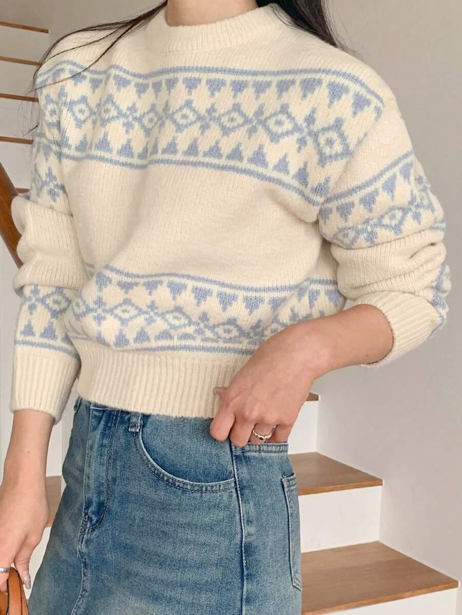 sweter długi rękaw 