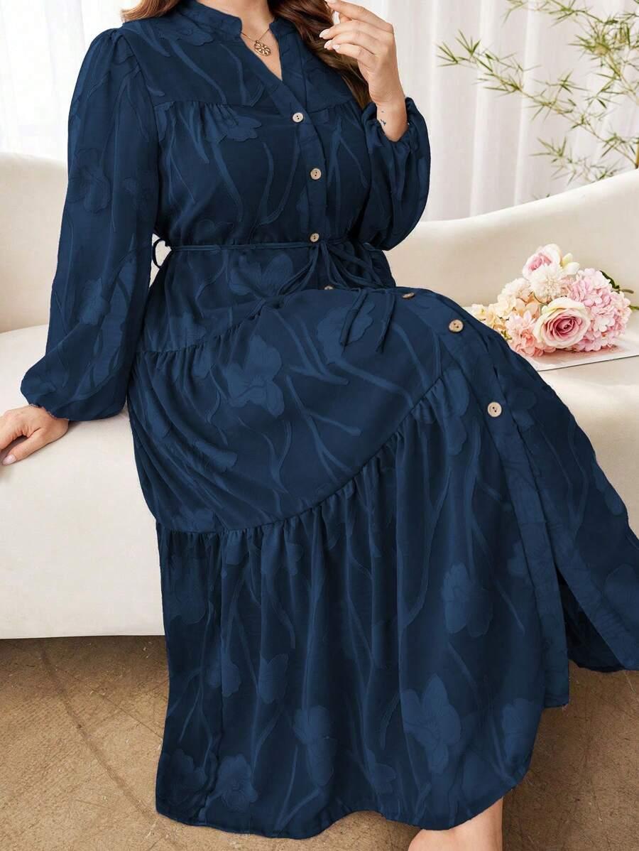 niebieska maxi sukienka