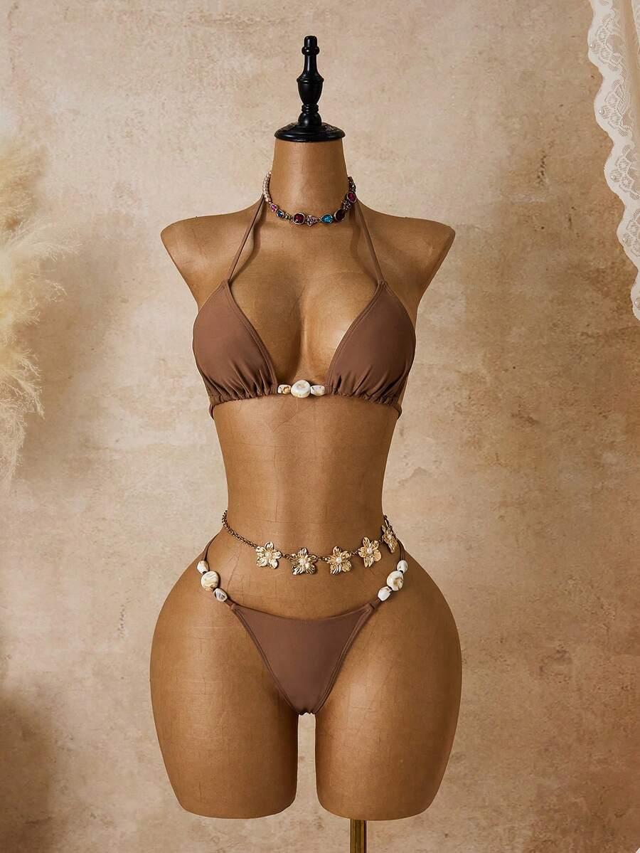 KOMPLET GÓRA OD BIKINI SPÓDNICA TOP