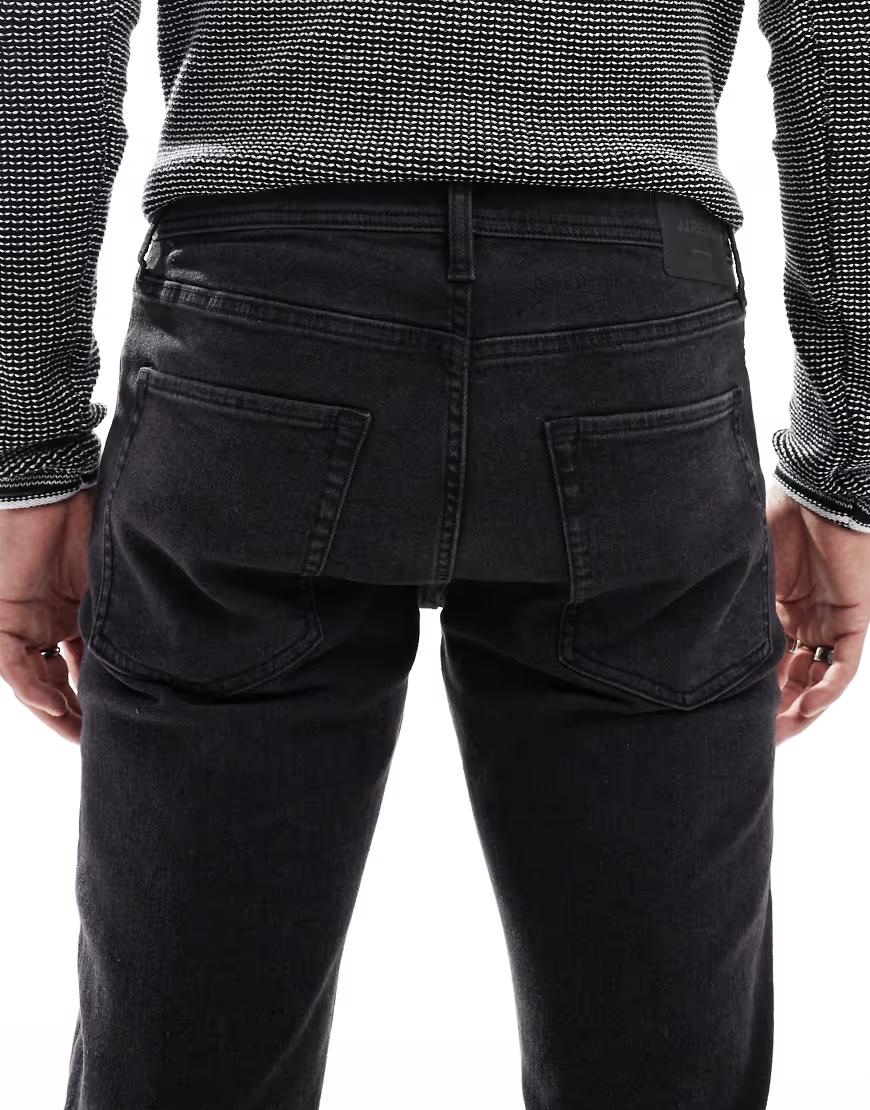 CZARNE SPODNIE JEANS WYSOKI STAN