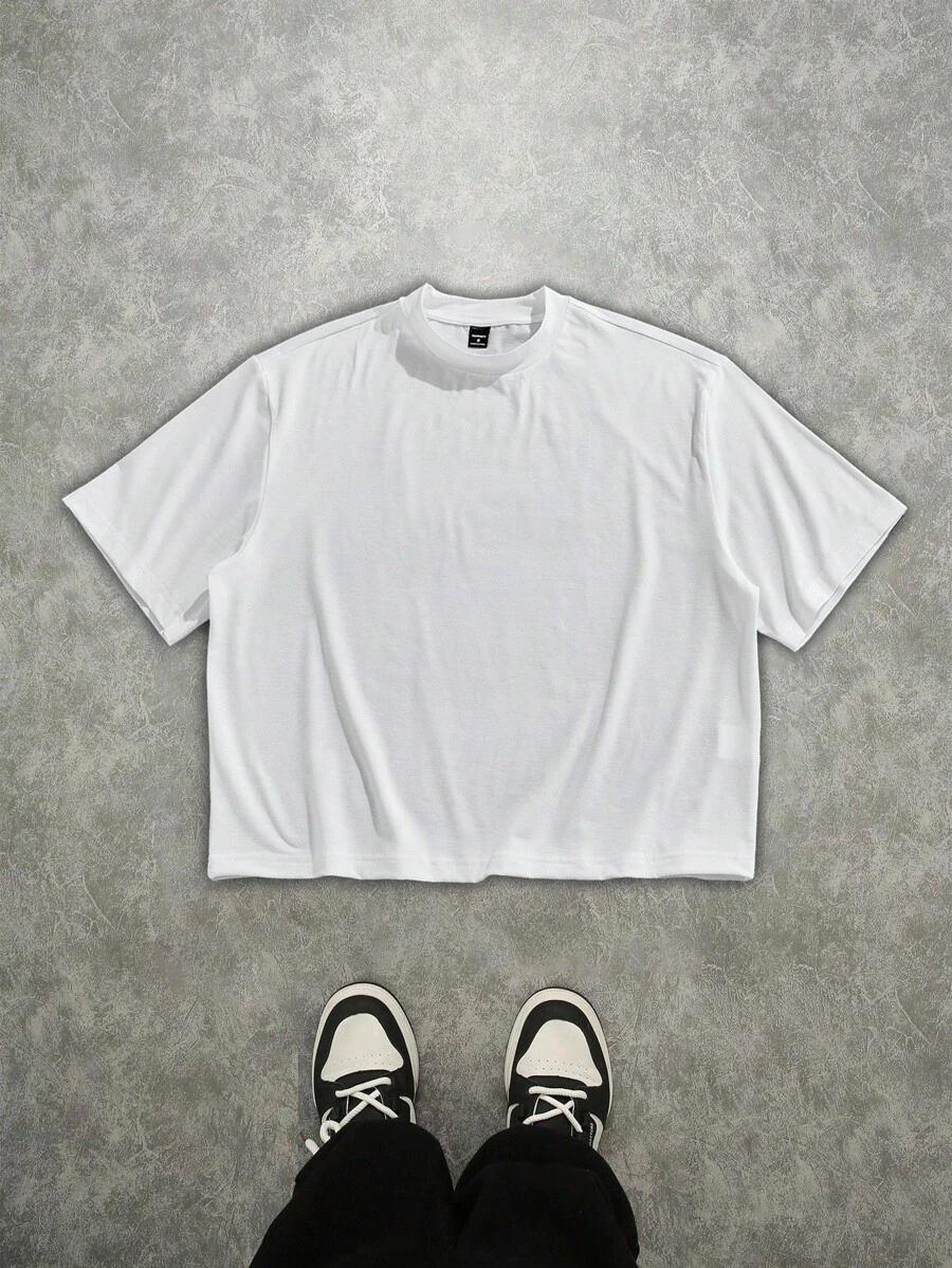 BIAŁY T-SHIRT WZÓR