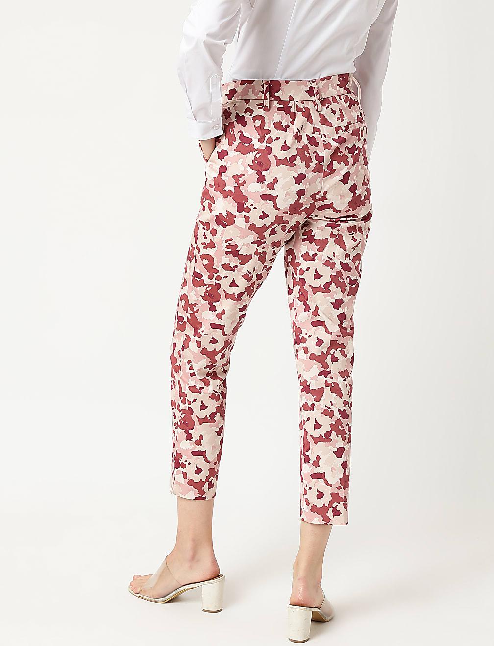 SPODNIE7/8 CYGARETKI PRINT T59-5771K-ZZ