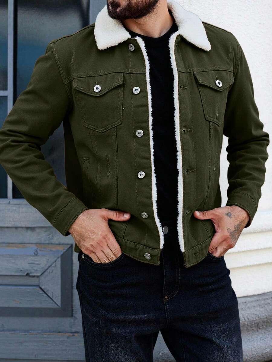 zielona kurta kieszenie
