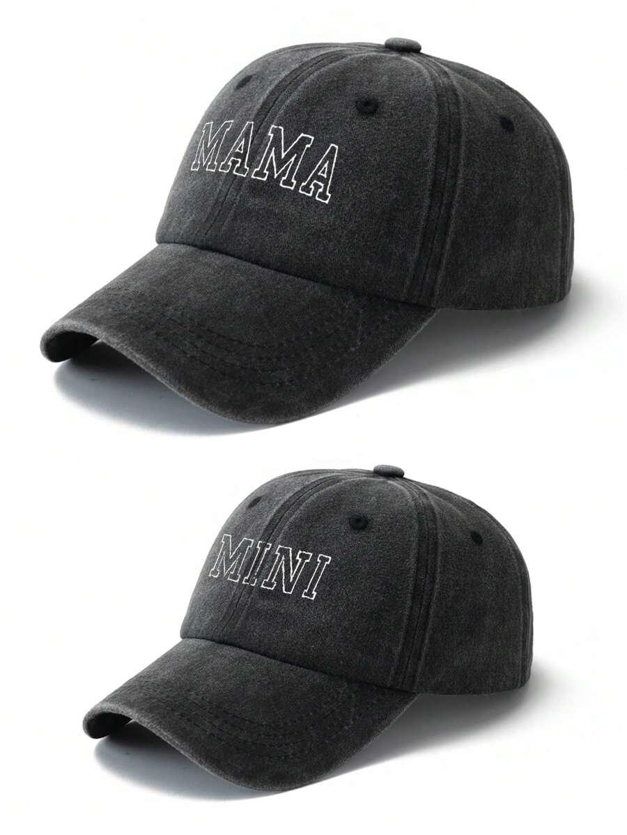 zestaw czapka z daszkiem nadruk 2 szt 