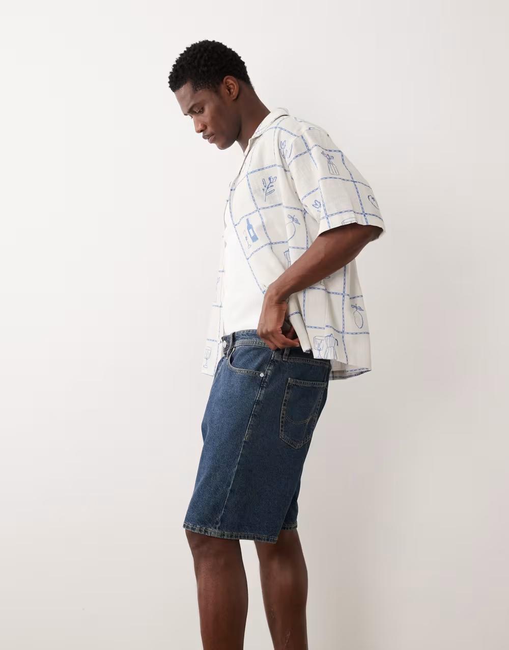 KRÓTKIE SPODENKI JEANS