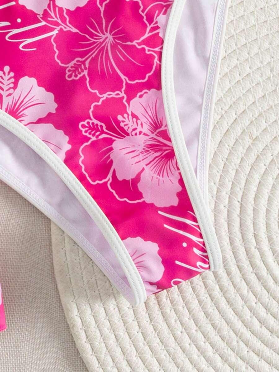TRZYCZĘŚCIOWY KOMPLET BIKINI PRINT