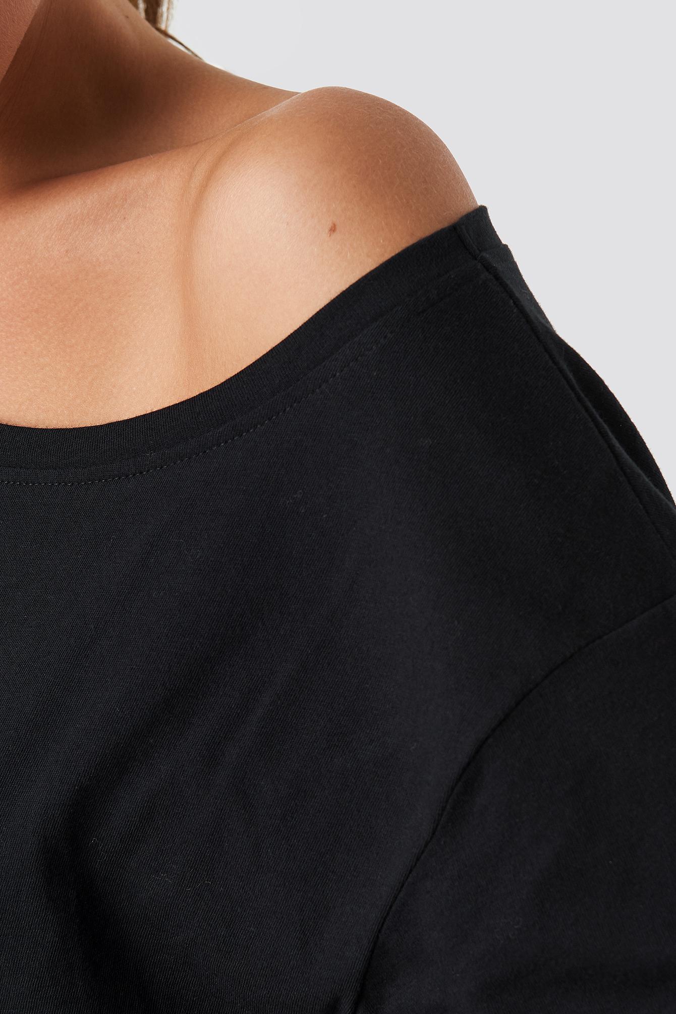 czarna mini sukienka basic