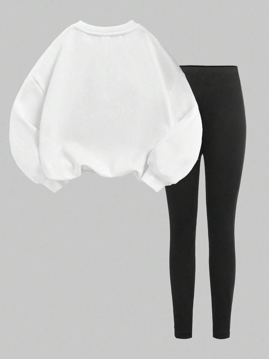 komplet bluza legginsy
